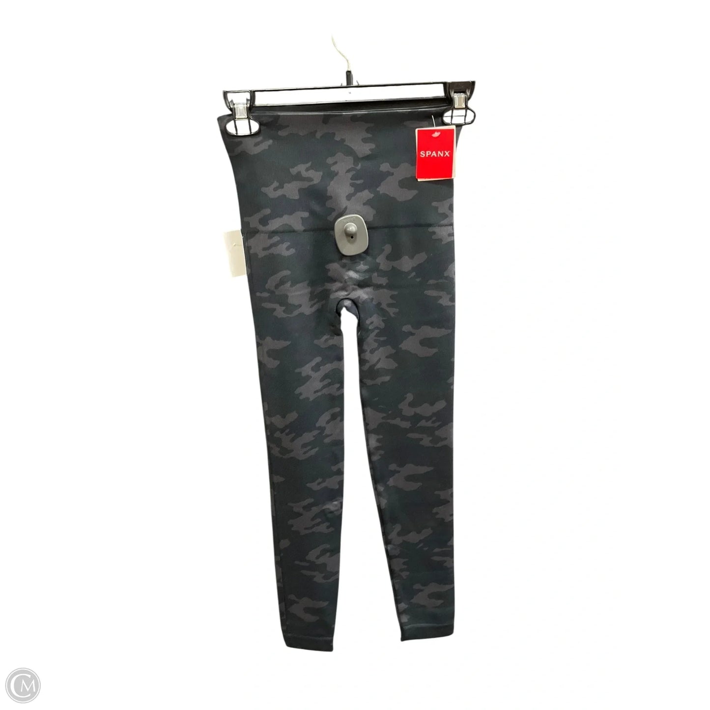 Athletic Leggings By Spanx In Grey, Size: S