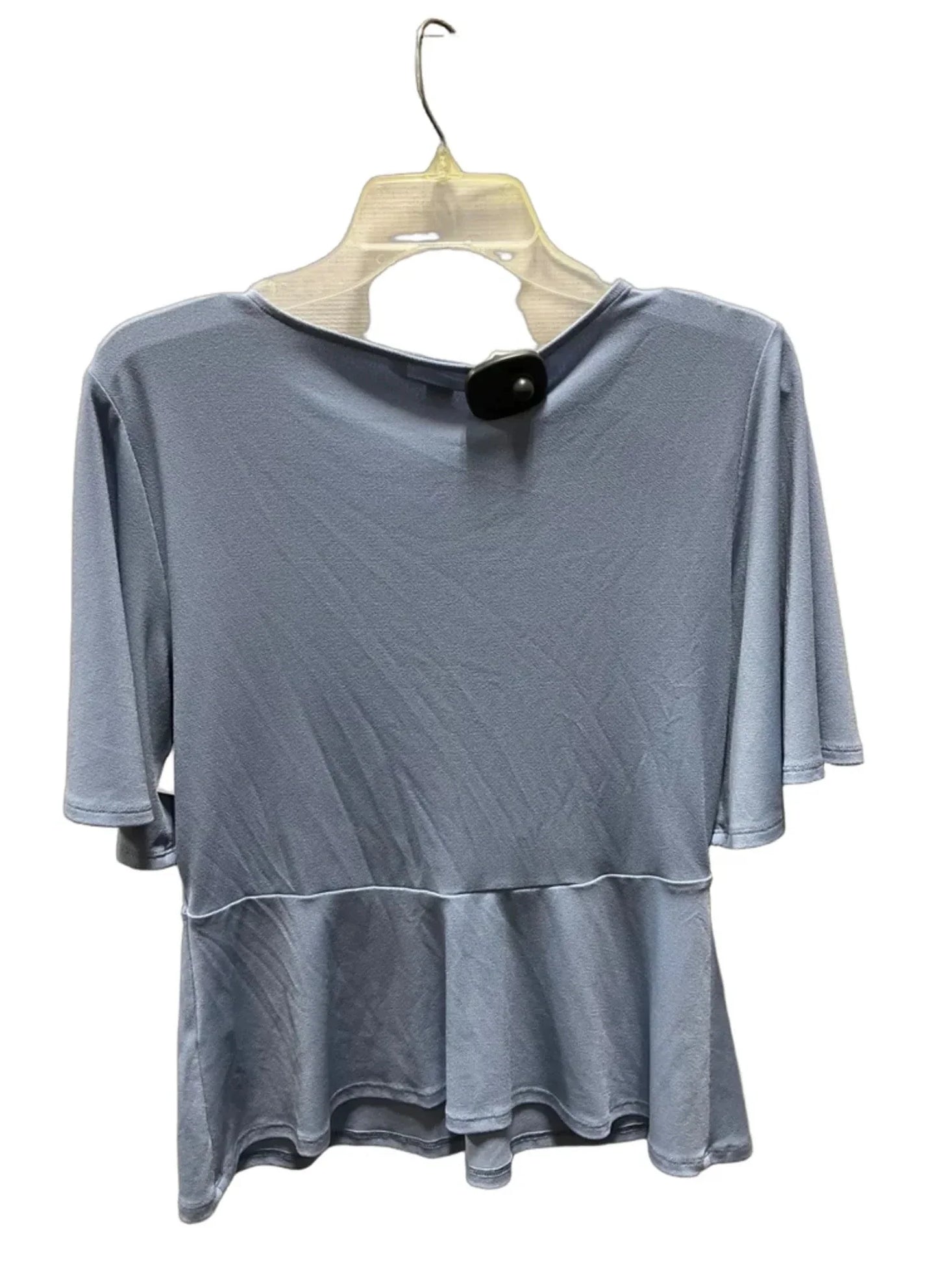 Top Short Sleeve By Banana Republic In Blue, Size: S