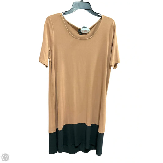 Dress Casual Midi By J. Jill In Black & Brown, Size: M