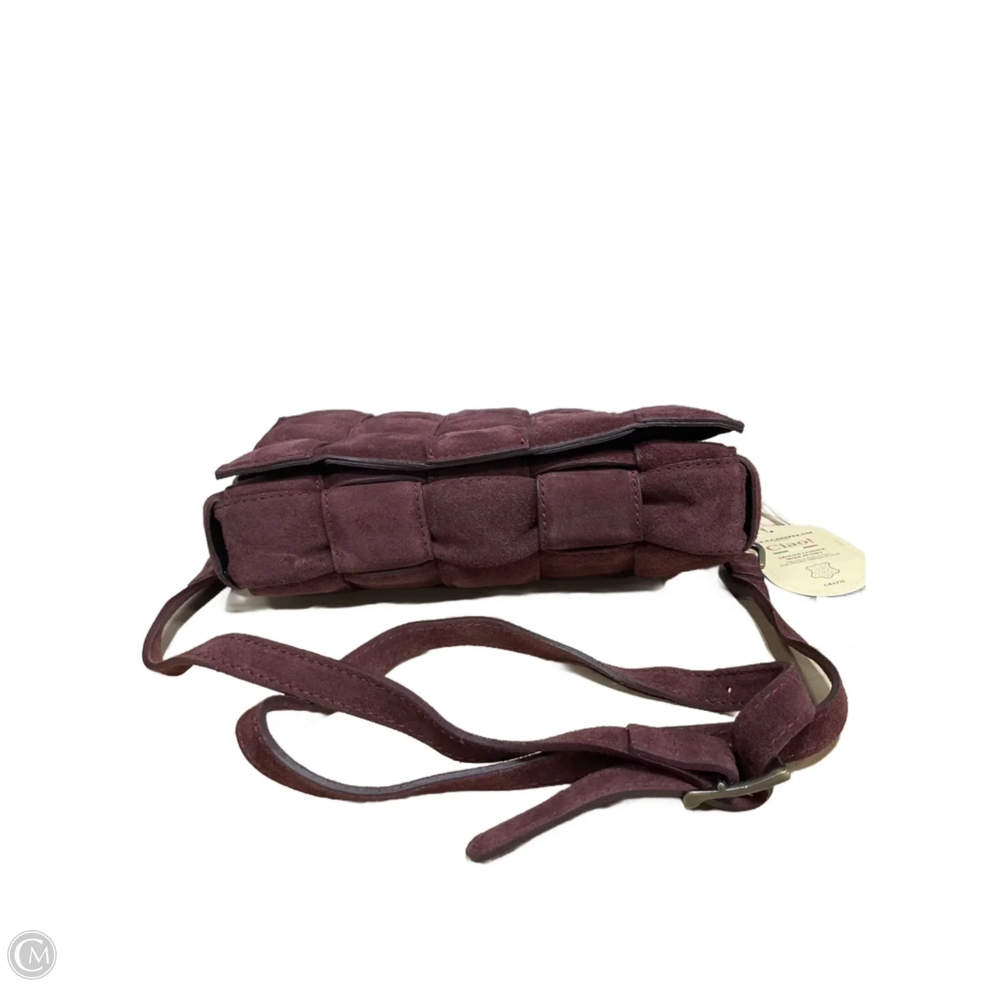 Crossbody Leather By Clothes Mentor, Size: Medium
