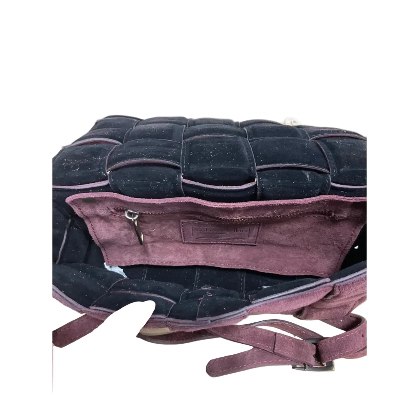 Crossbody Leather By Clothes Mentor, Size: Medium