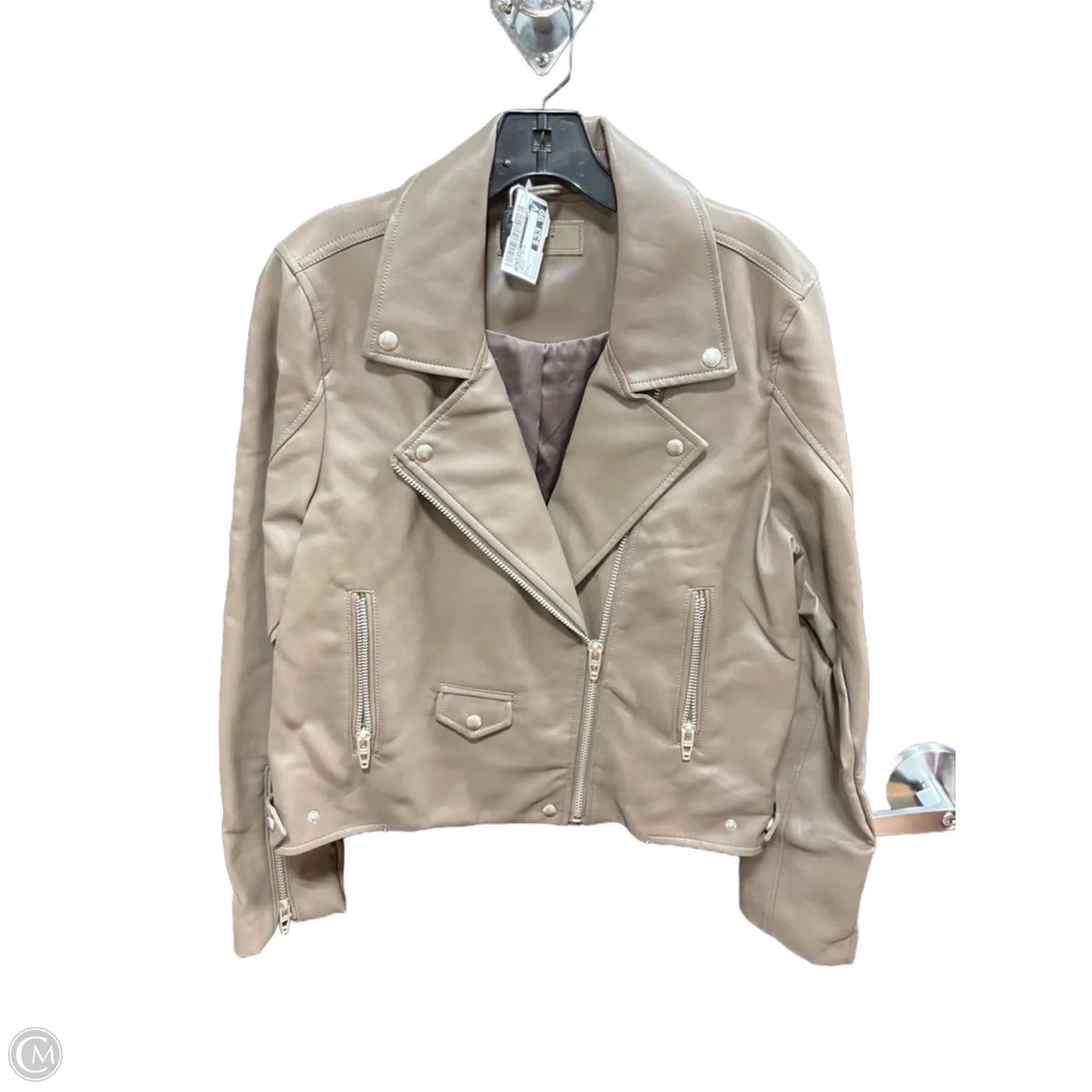 Jacket Moto By Blanknyc In Brown, Size: L