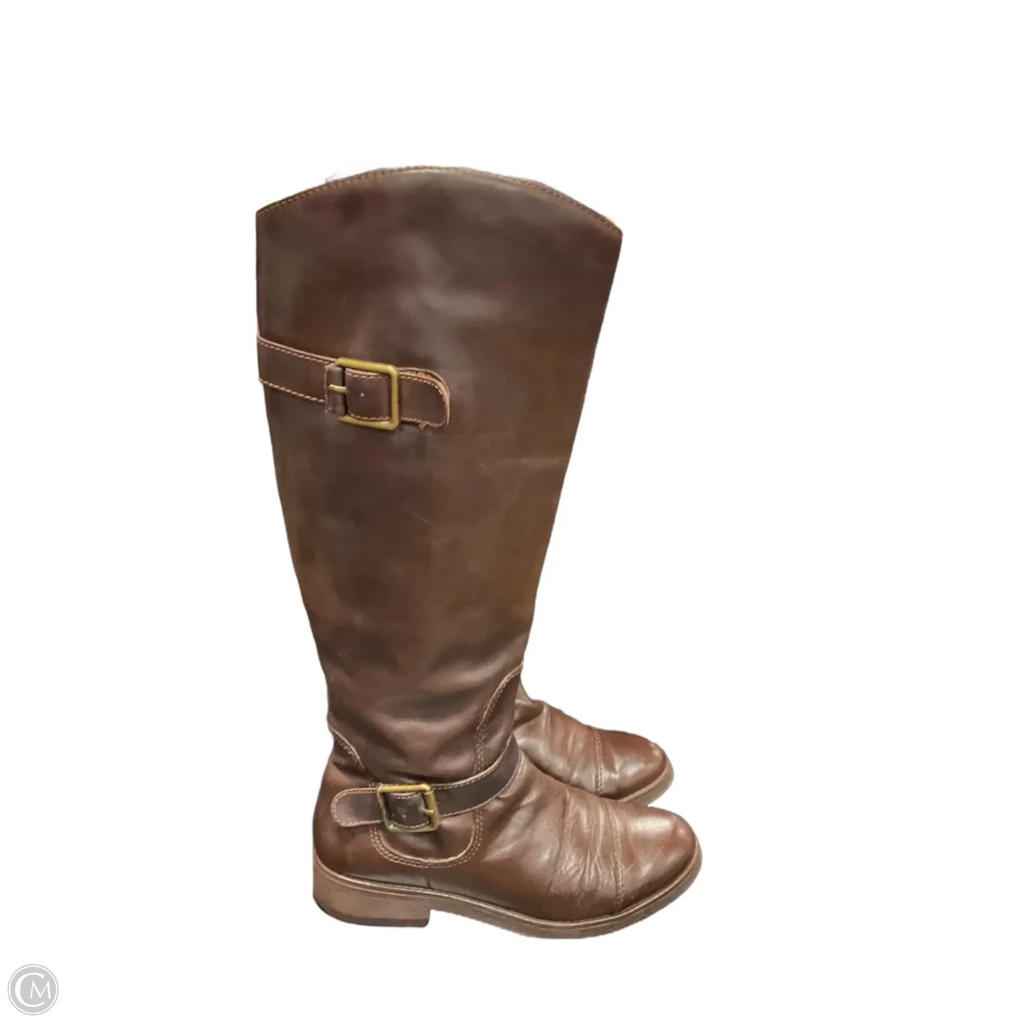 Boots Knee Flats By Lucky Brand In Brown, Size: 7.5