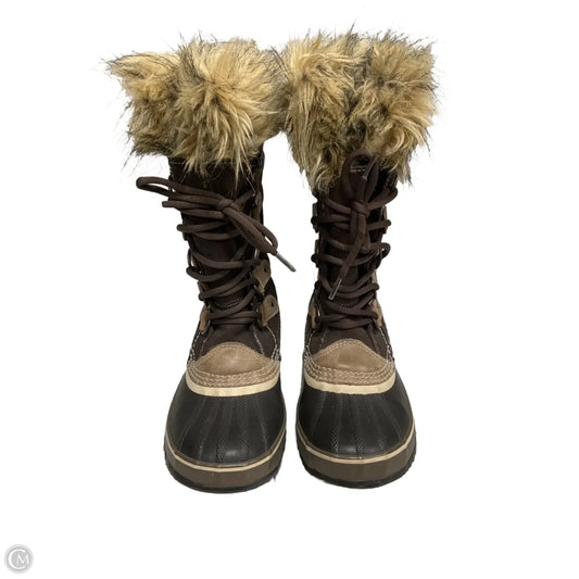 Boots Snow By Sorel In Brown, Size: 6