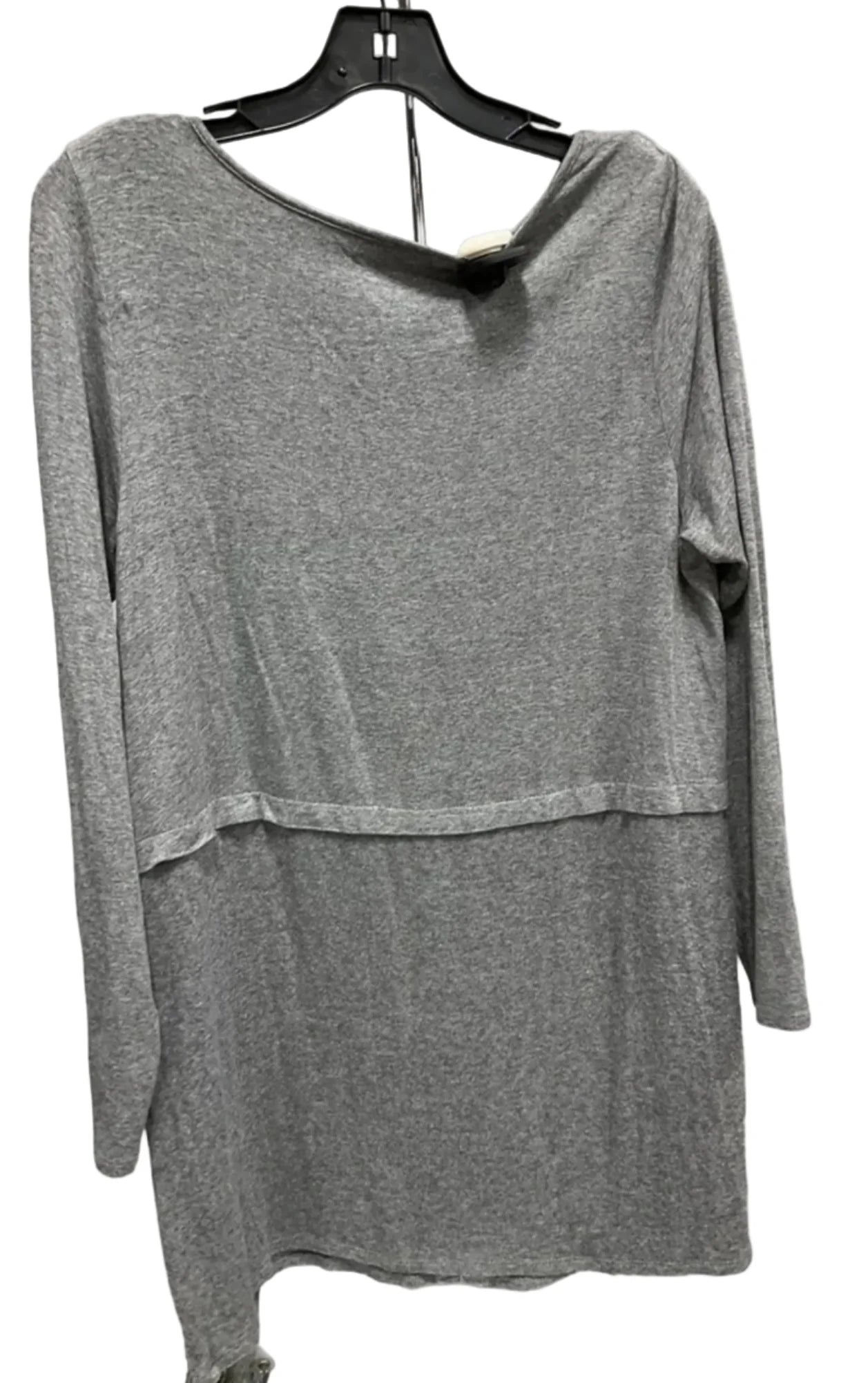 Top Long Sleeve By J. Jill In Grey, Size: M
