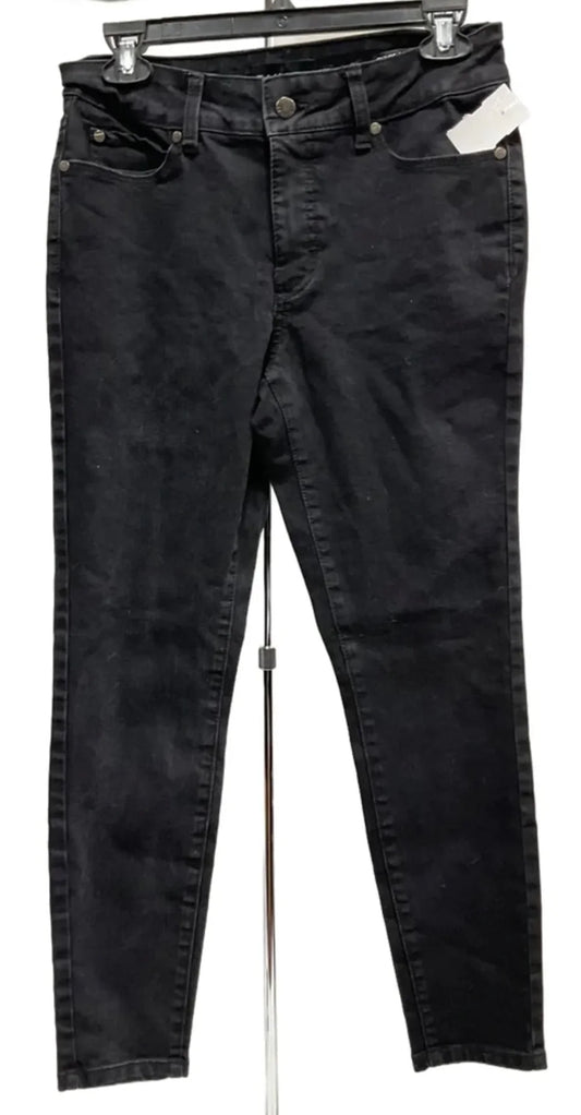 Jeans Skinny By Tahari In Black, Size: 8