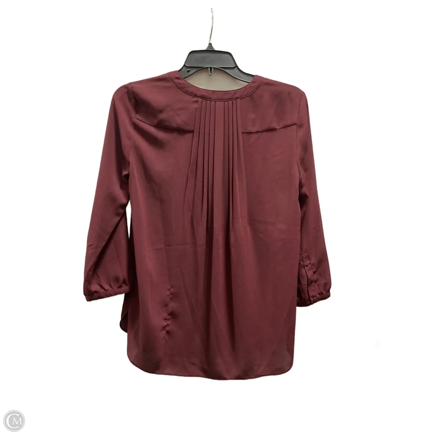 Top Long Sleeve By Not Your Daughters Jeans In Red, Size: Xs