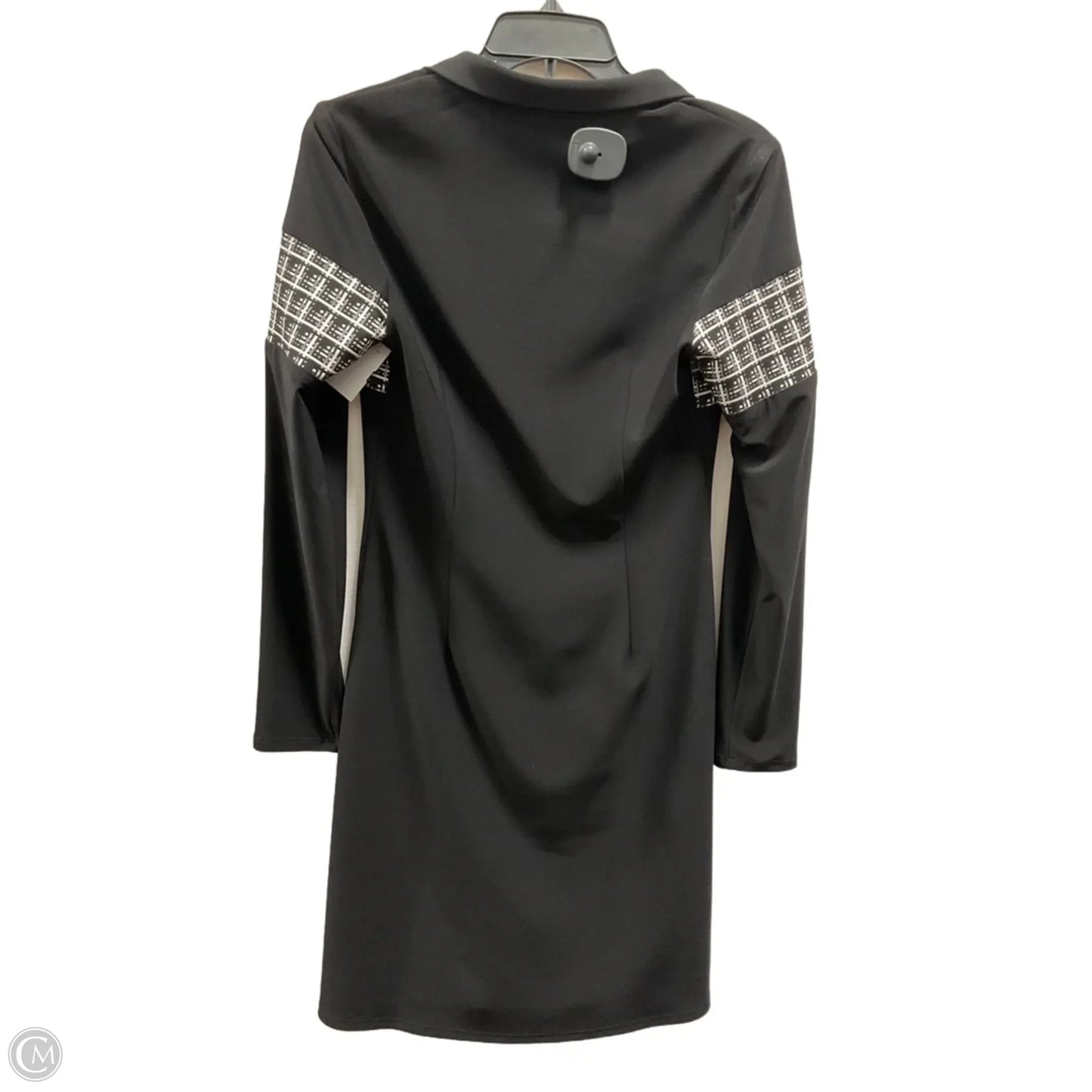 Dress Casual Midi By Joseph Ribkoff In Black & White, Size: 8