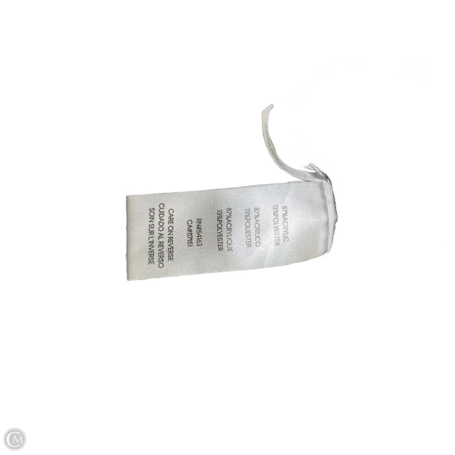 Sweater By Calvin Klein In Leopard Print, Size: M