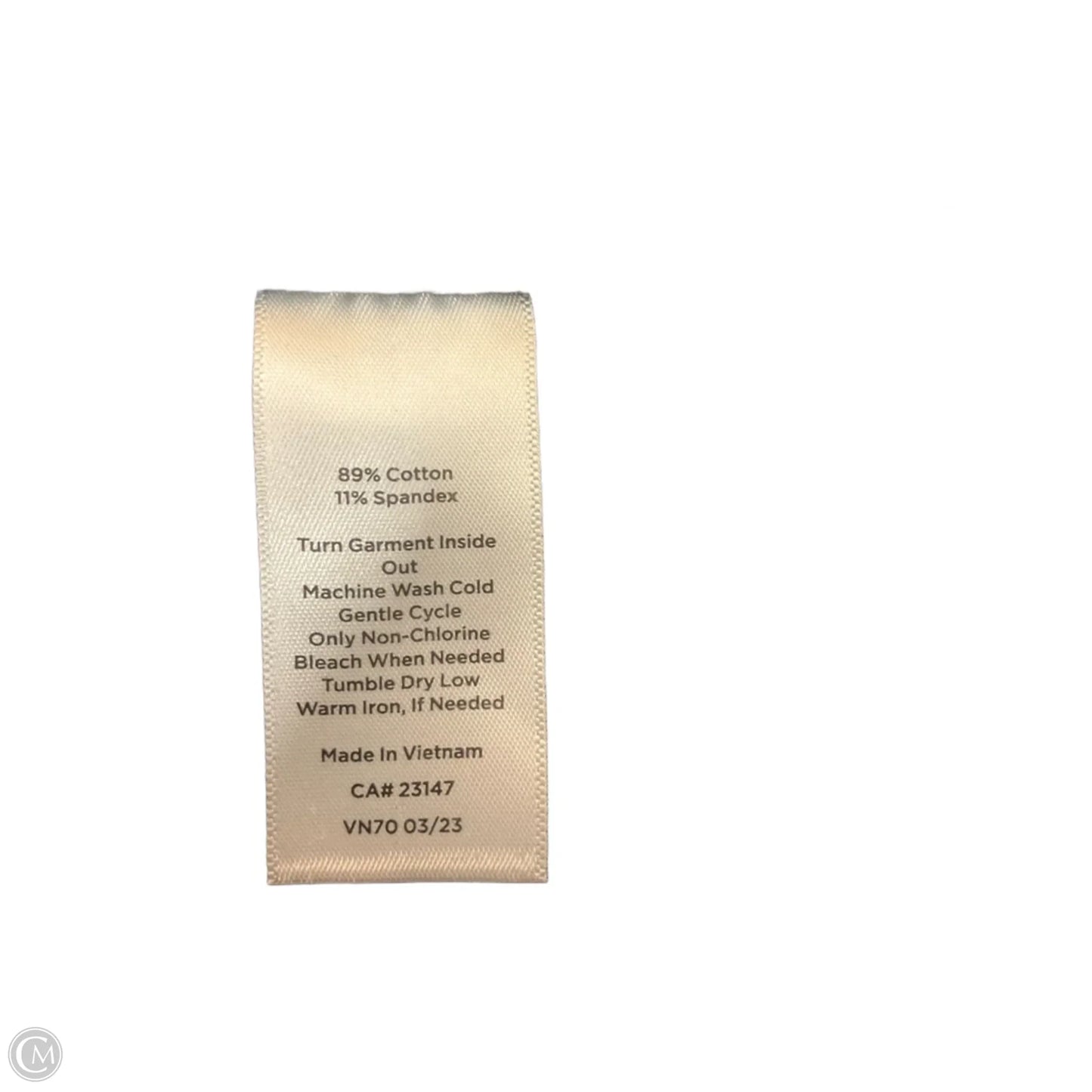 Athletic Pants By Talbots In Grey, Size: Xl