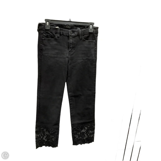 Jeans Cropped By Liverpool In Black, Size: 6