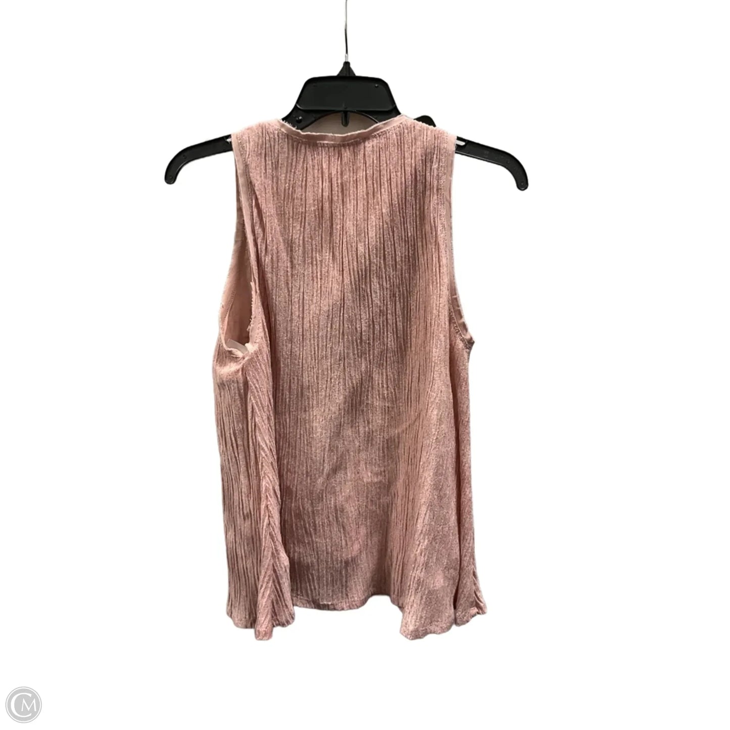 Top Sleeveless By Meadow Rue In Pink, Size: M