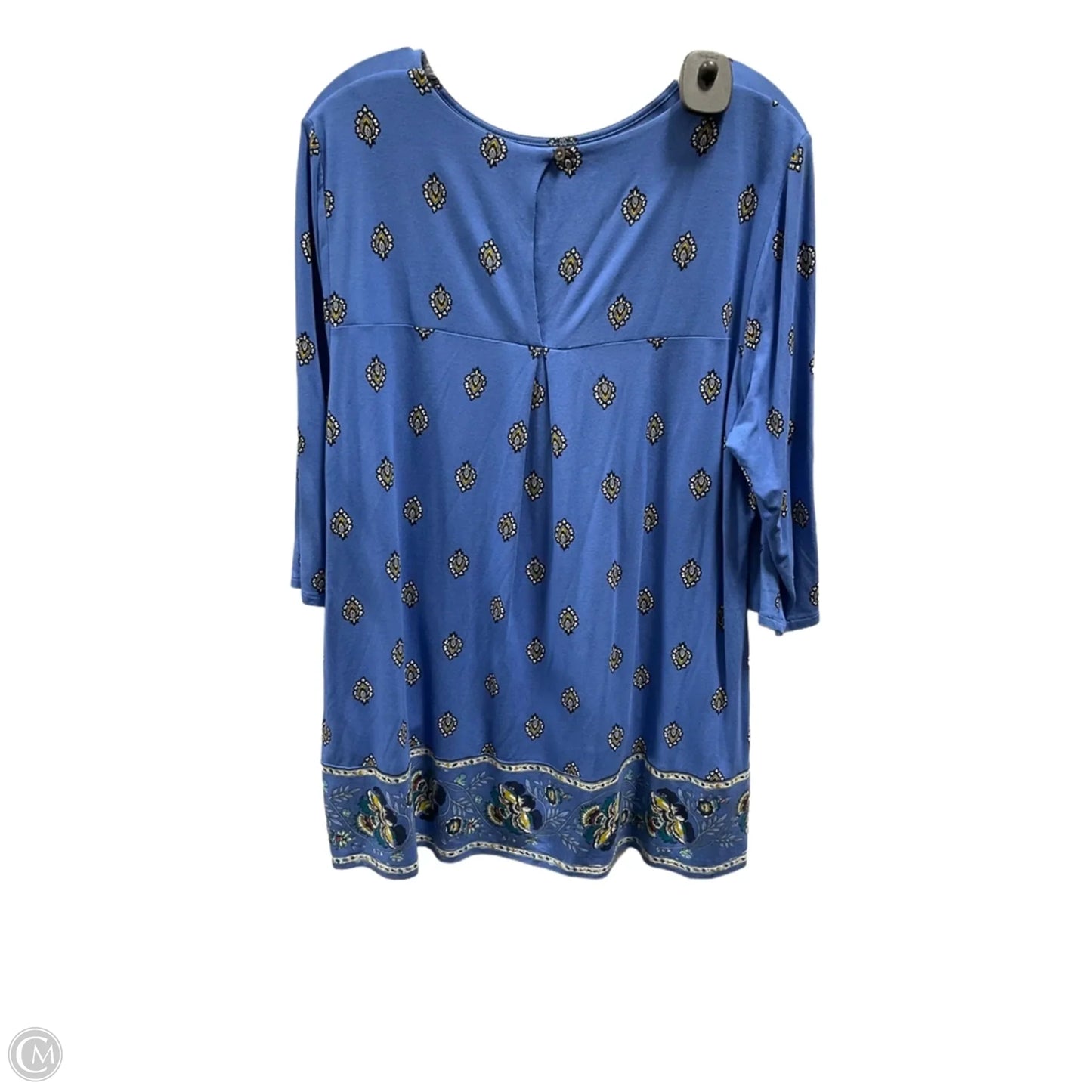 Top Long Sleeve By J. Jill In Blue, Size: L