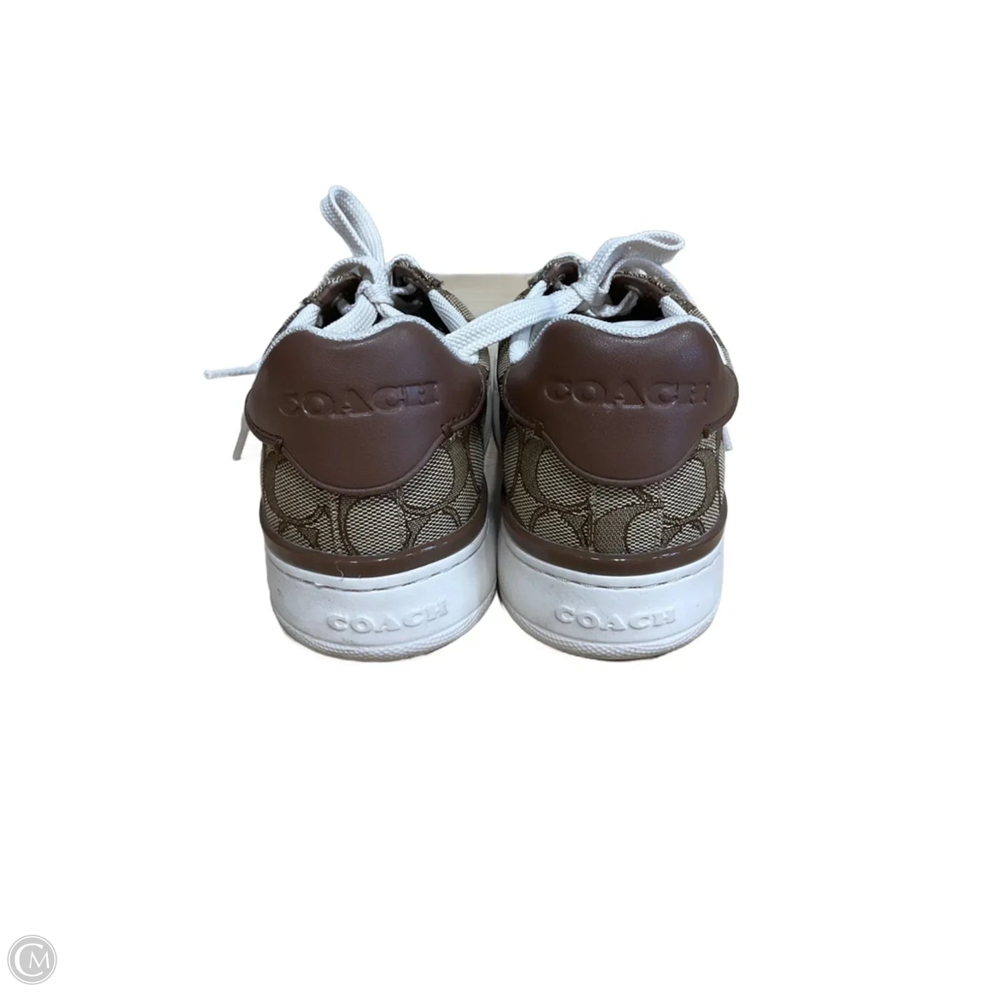 Shoes Designer By Coach In Brown & Tan, Size: 7.5