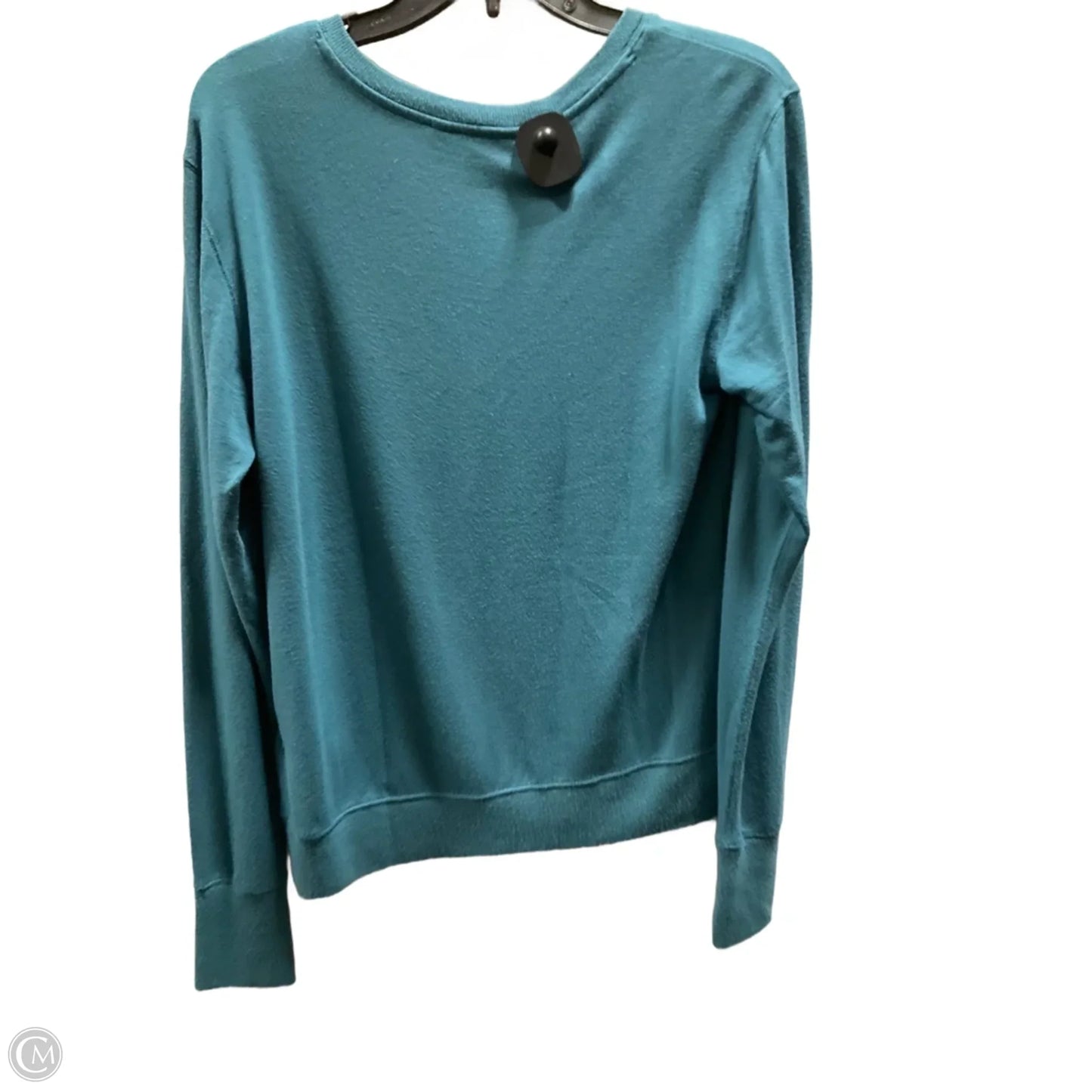 Athletic Top Long Sleeve Crewneck By Athleta In Teal, Size: S