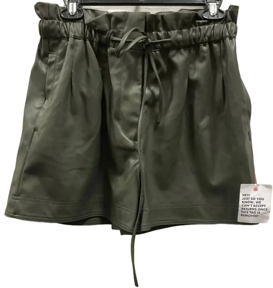 Shorts By Top Shop In Green, Size: 8