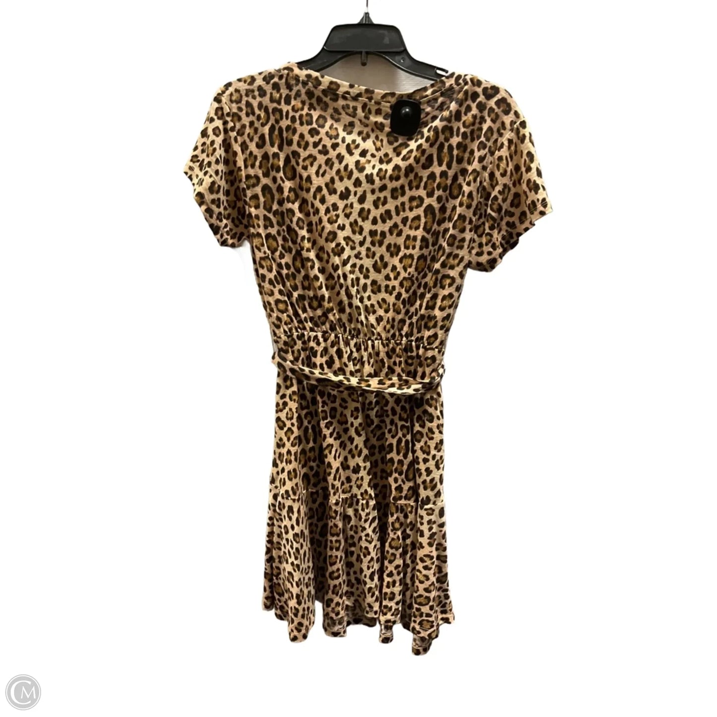 Dress Casual Midi By Rebecca Taylor In Leopard Print, Size: S
