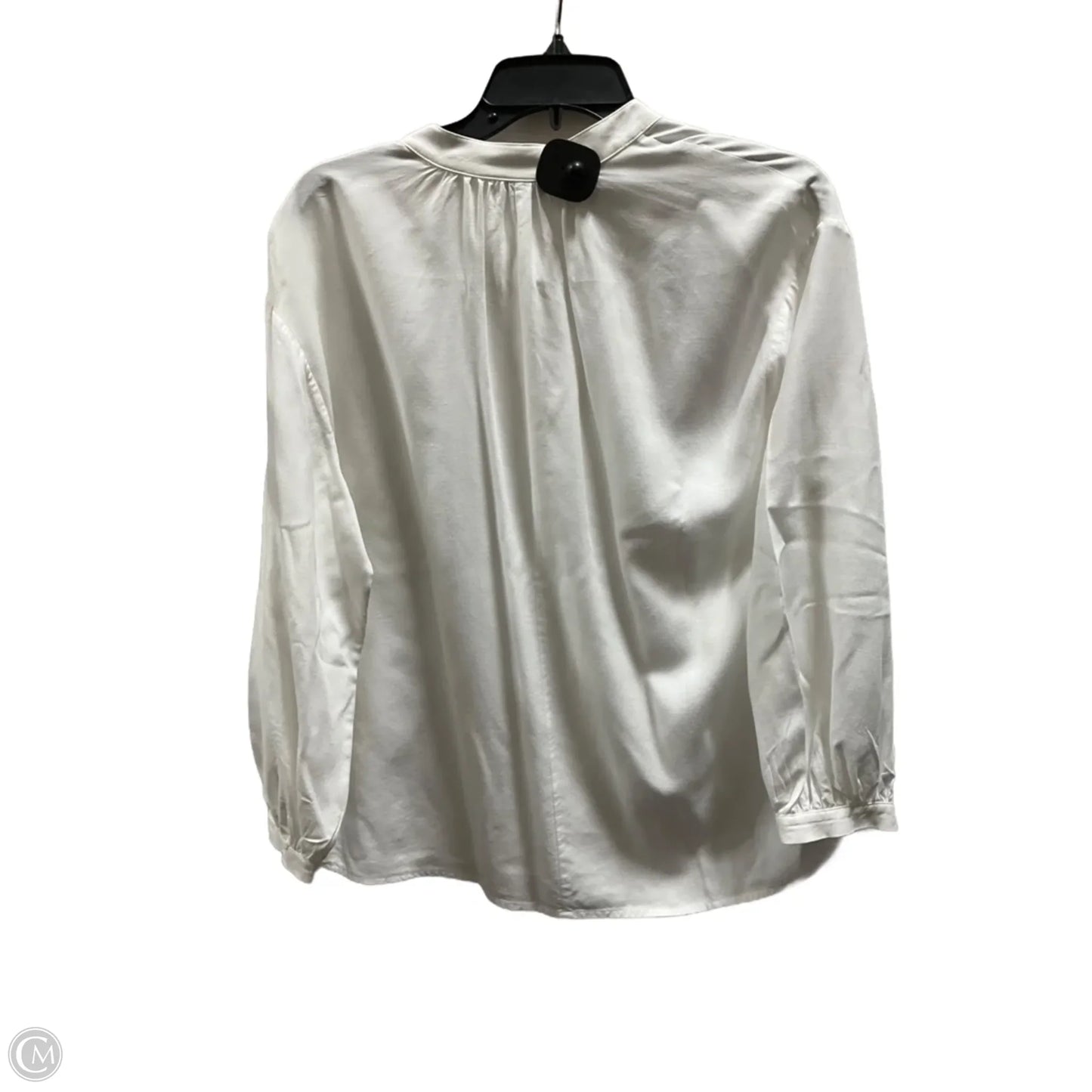 Top Long Sleeve By Cremieux In White, Size: Xs