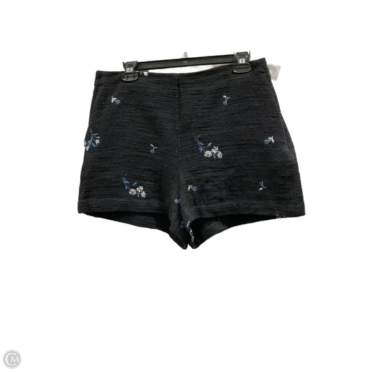 Shorts By Ann Taylor In Black & Blue, Size: 12