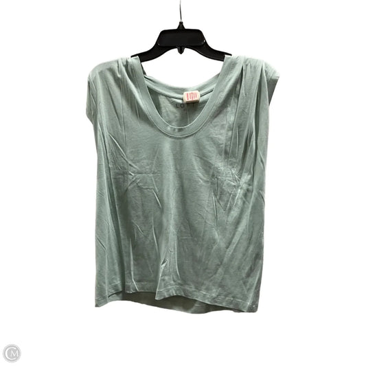 Top Sleeveless By Loft In Green, Size: S