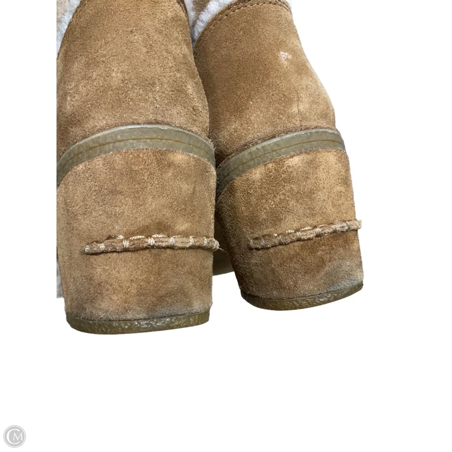 Boots Designer By Ugg In Tan, Size: 8.5
