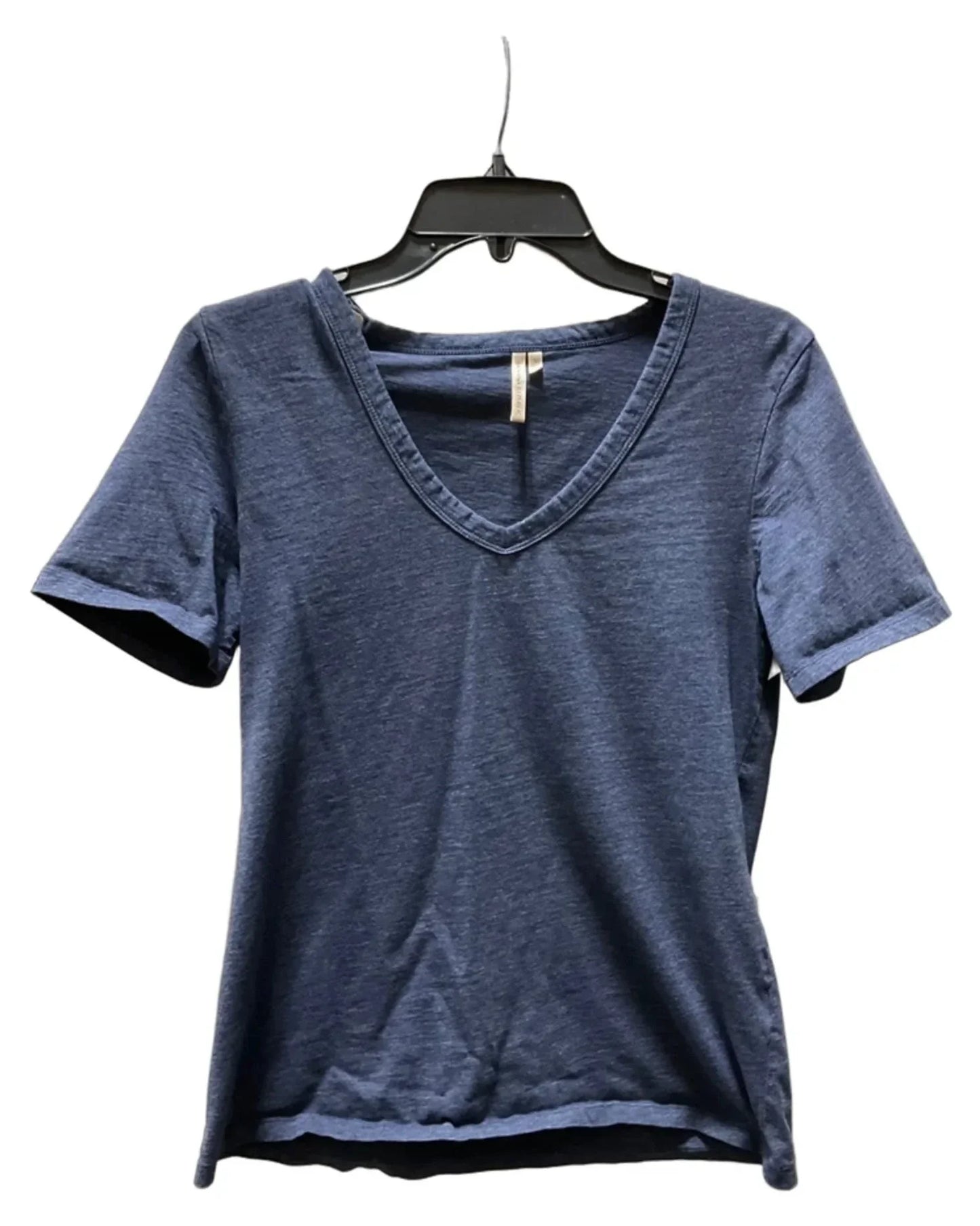 Top Short Sleeve By Banana Republic In Blue, Size: S