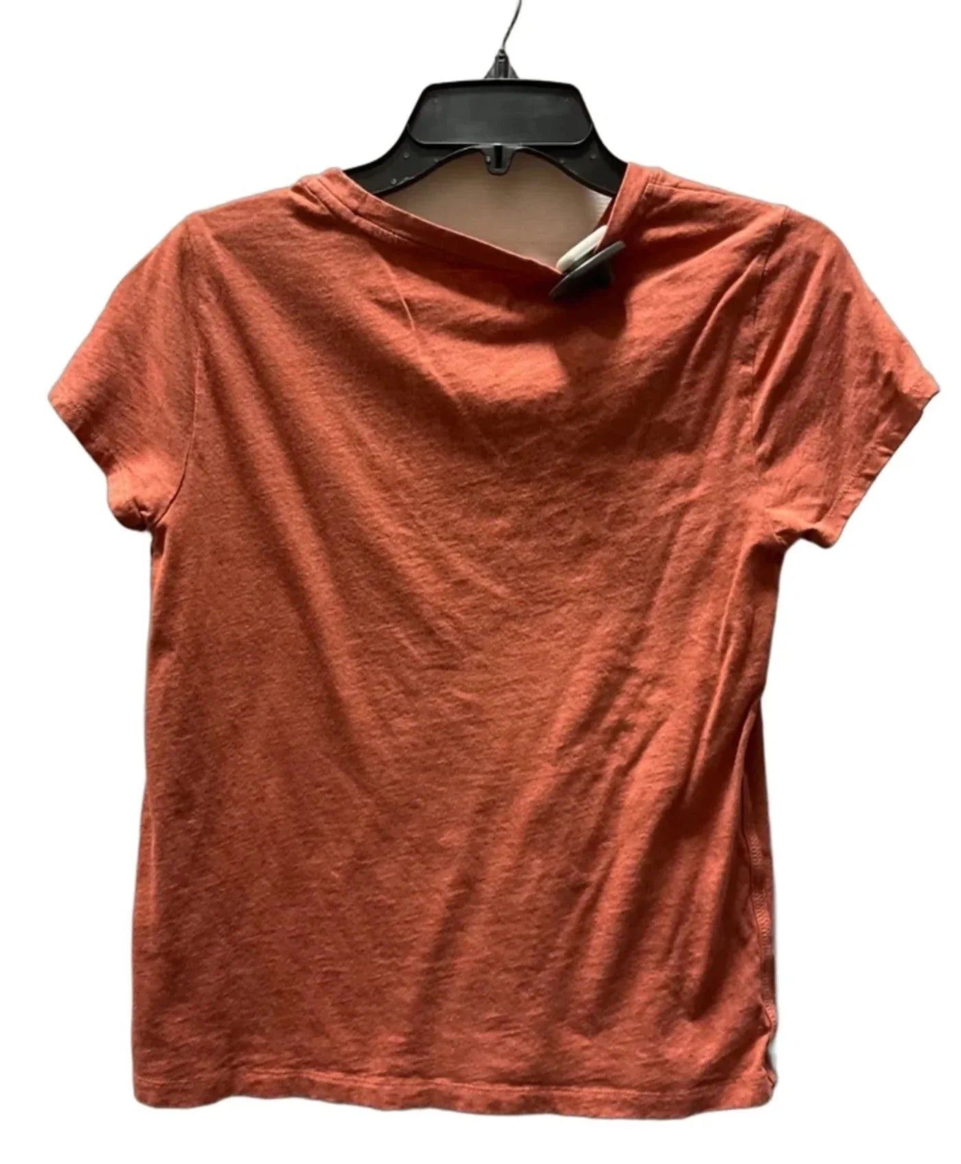 Athletic Top Short Sleeve By Athleta In Orange, Size: S
