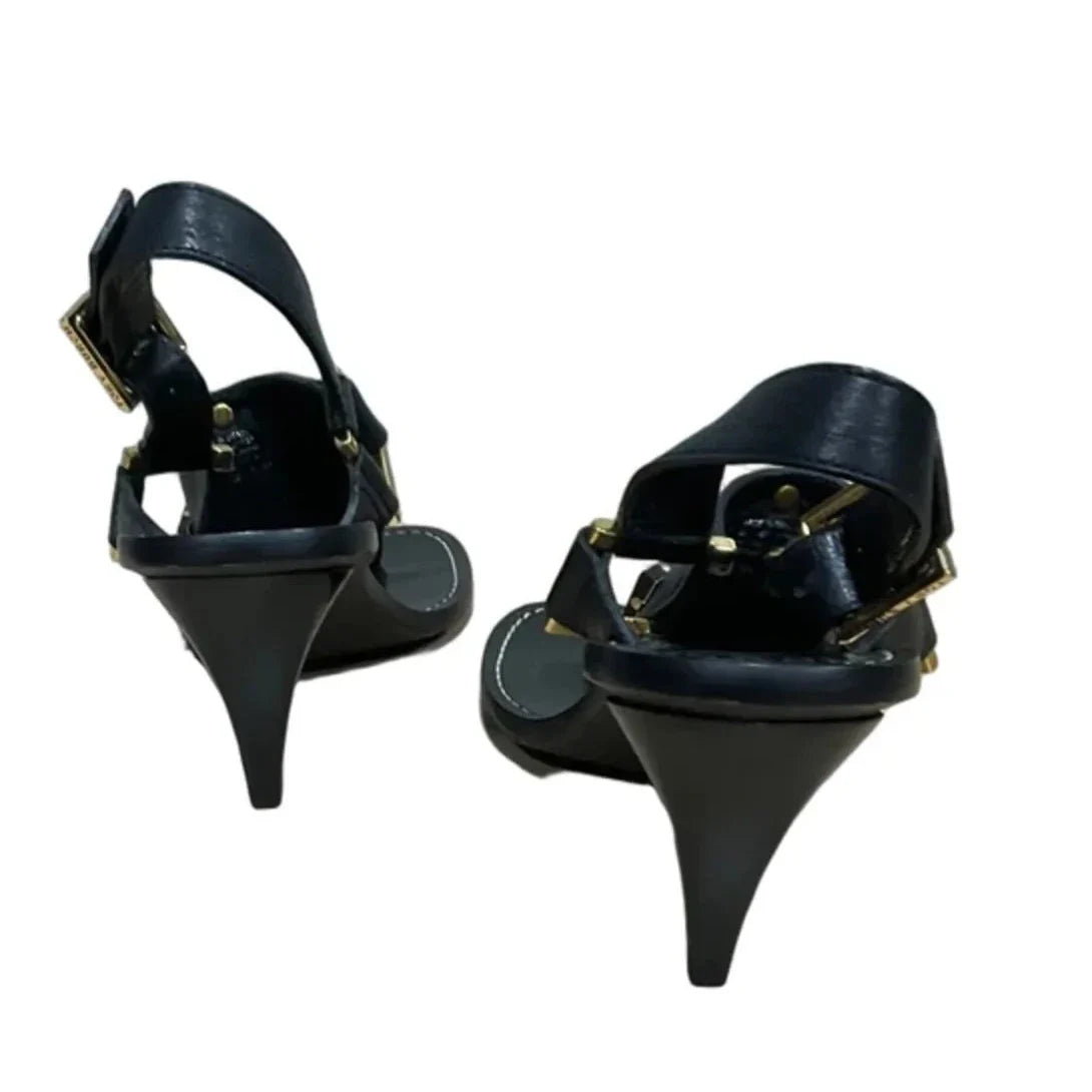 Sandals Designer By Tory Burch In Black, Size: 7.5