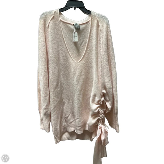 Sweater By Free People In Pink, Size: L