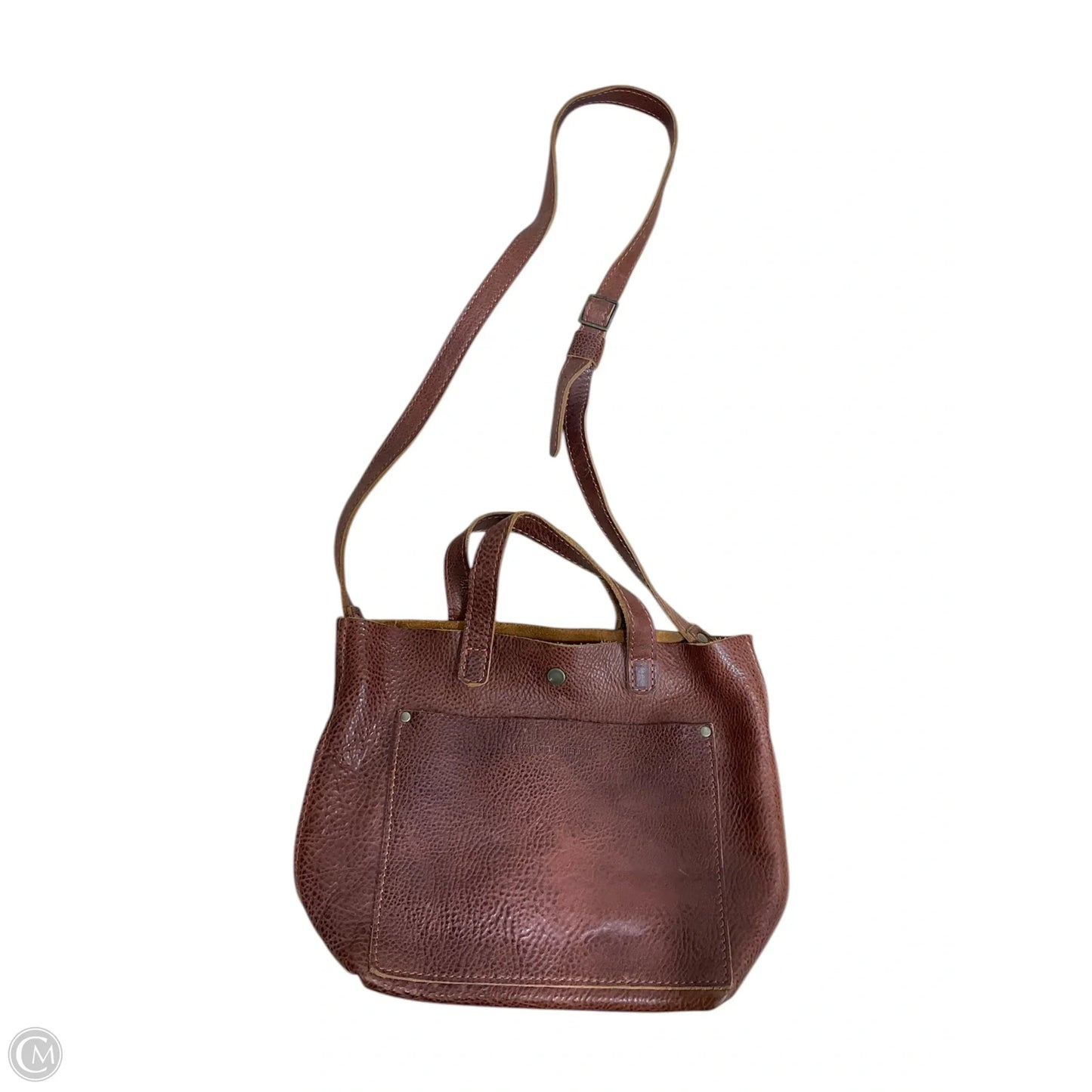Crossbody Leather By Portland Leather, Size: Medium