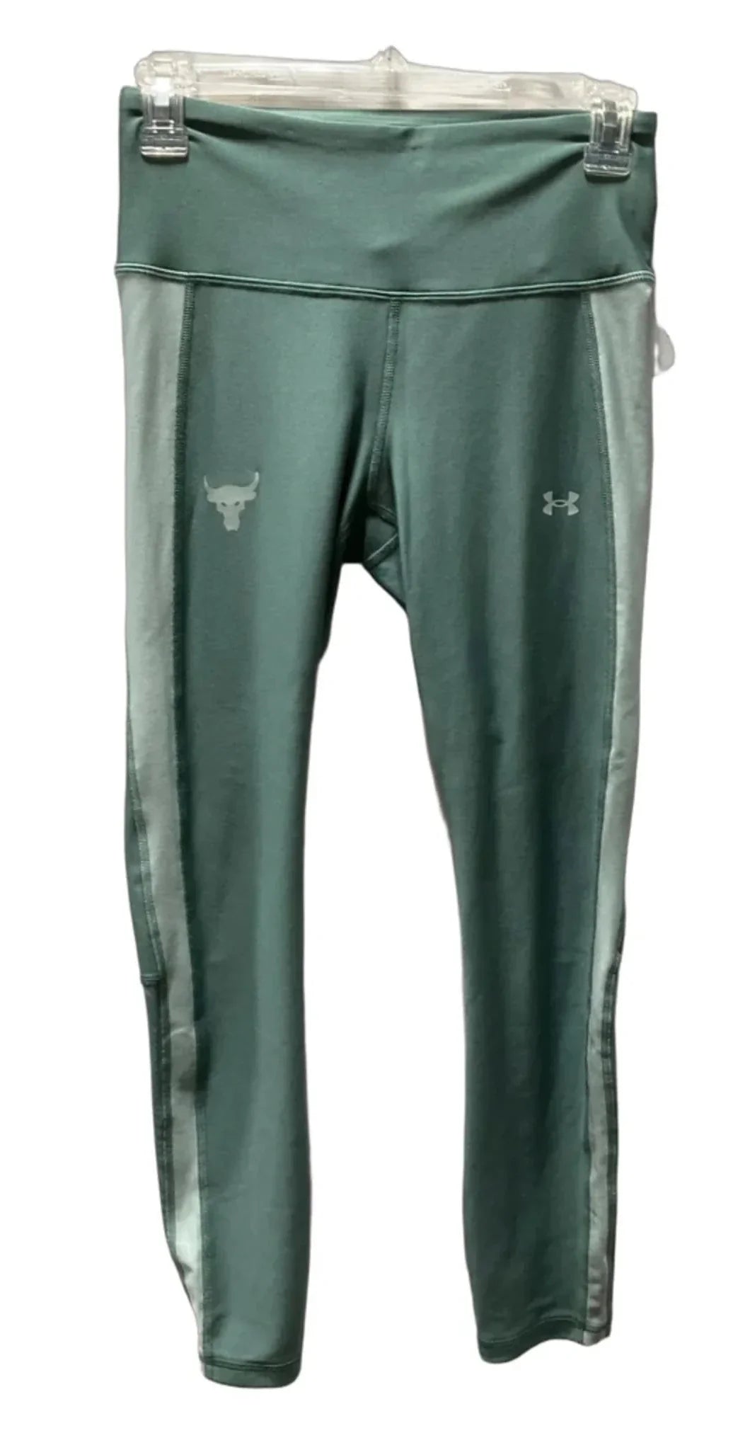 Athletic Leggings By Under Armour In Green, Size: Xs