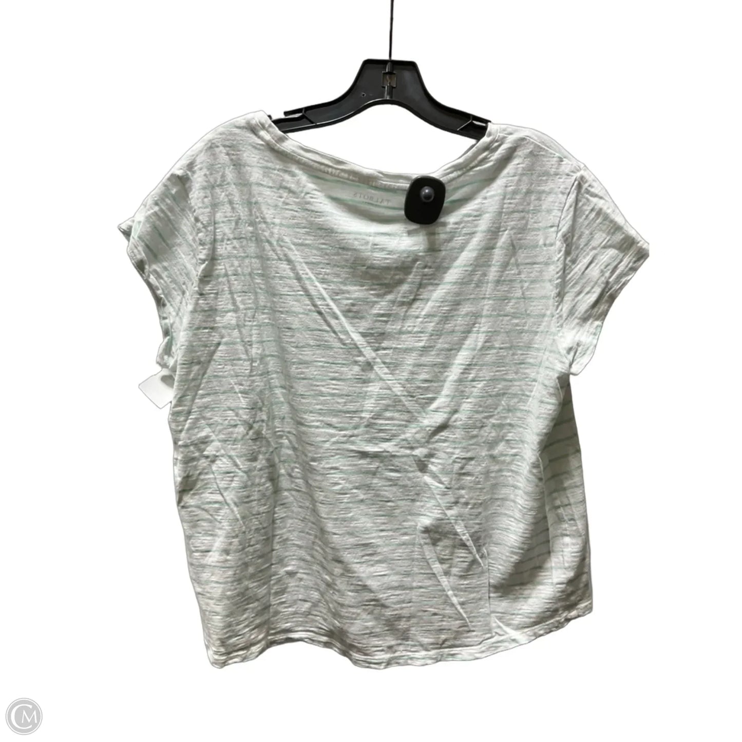Top Short Sleeve By Talbots In Green, Size: 2x