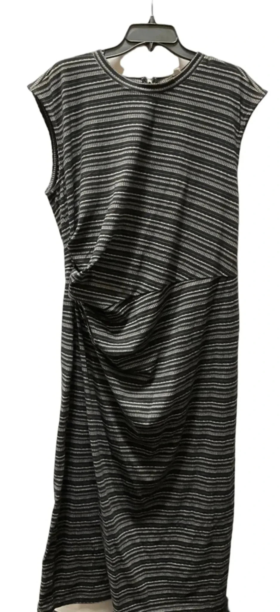Dress Casual Maxi By Loft In Black & White, Size: 18
