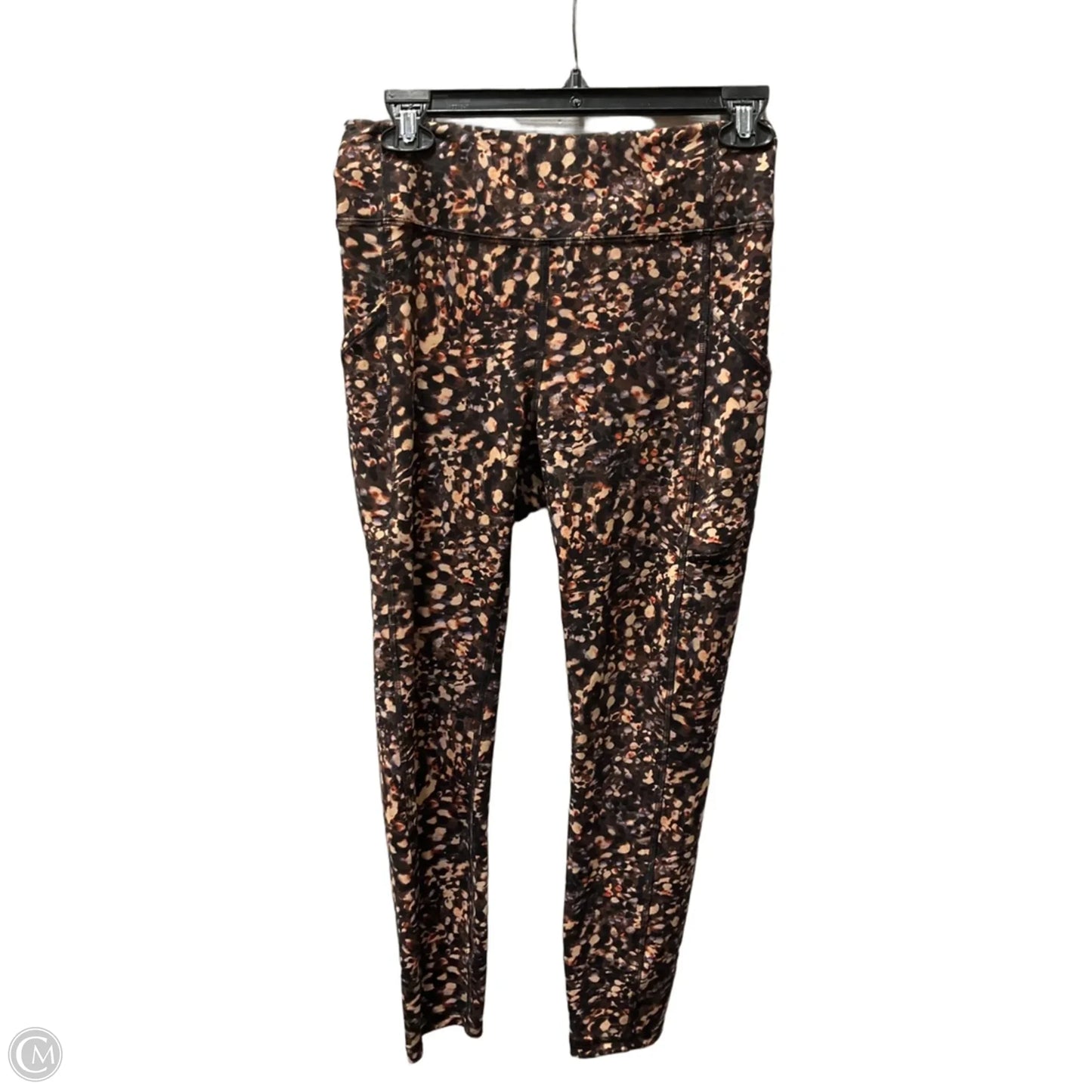 Athletic Leggings By Lululemon In Brown & Purple, Size: 8
