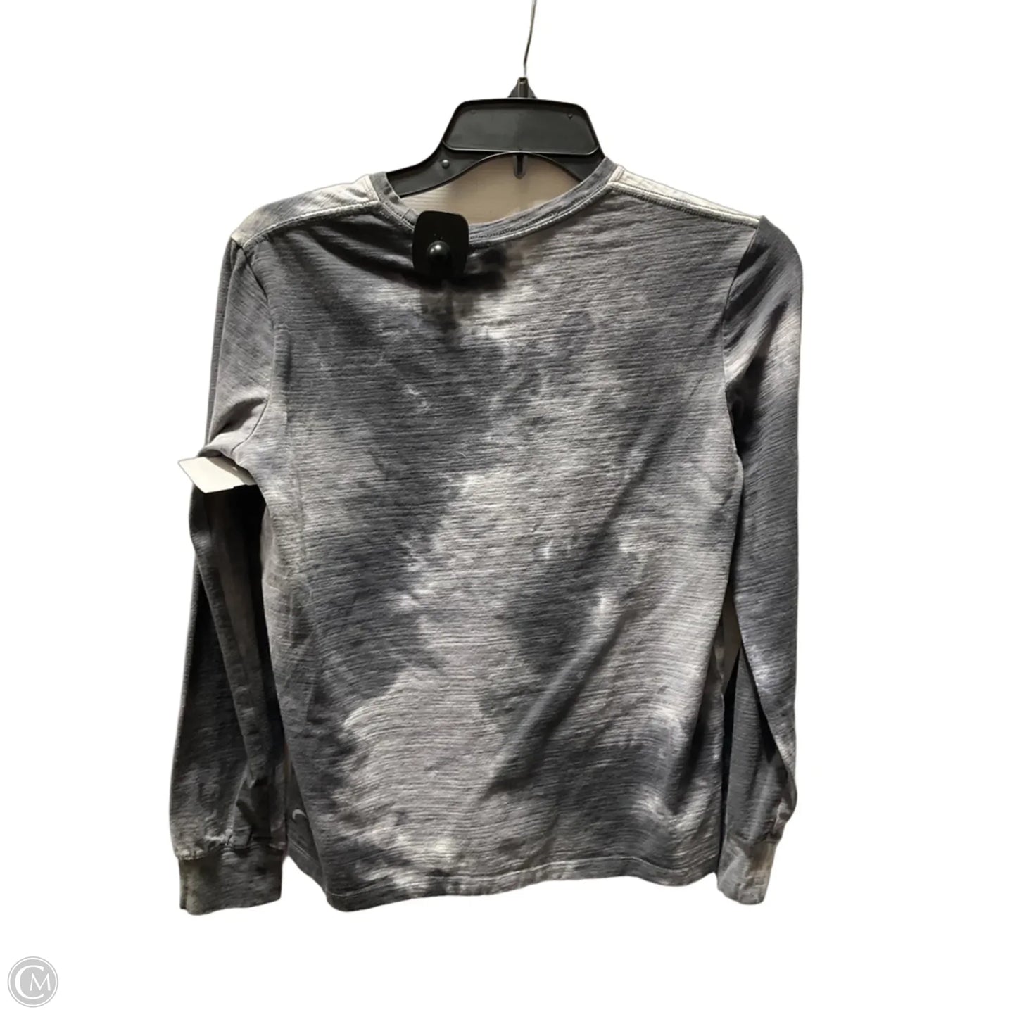 Athletic Top Long Sleeve Crewneck By Zyia In Grey, Size: S