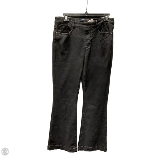 Jeans Flared By Tribal In Black, Size: 6