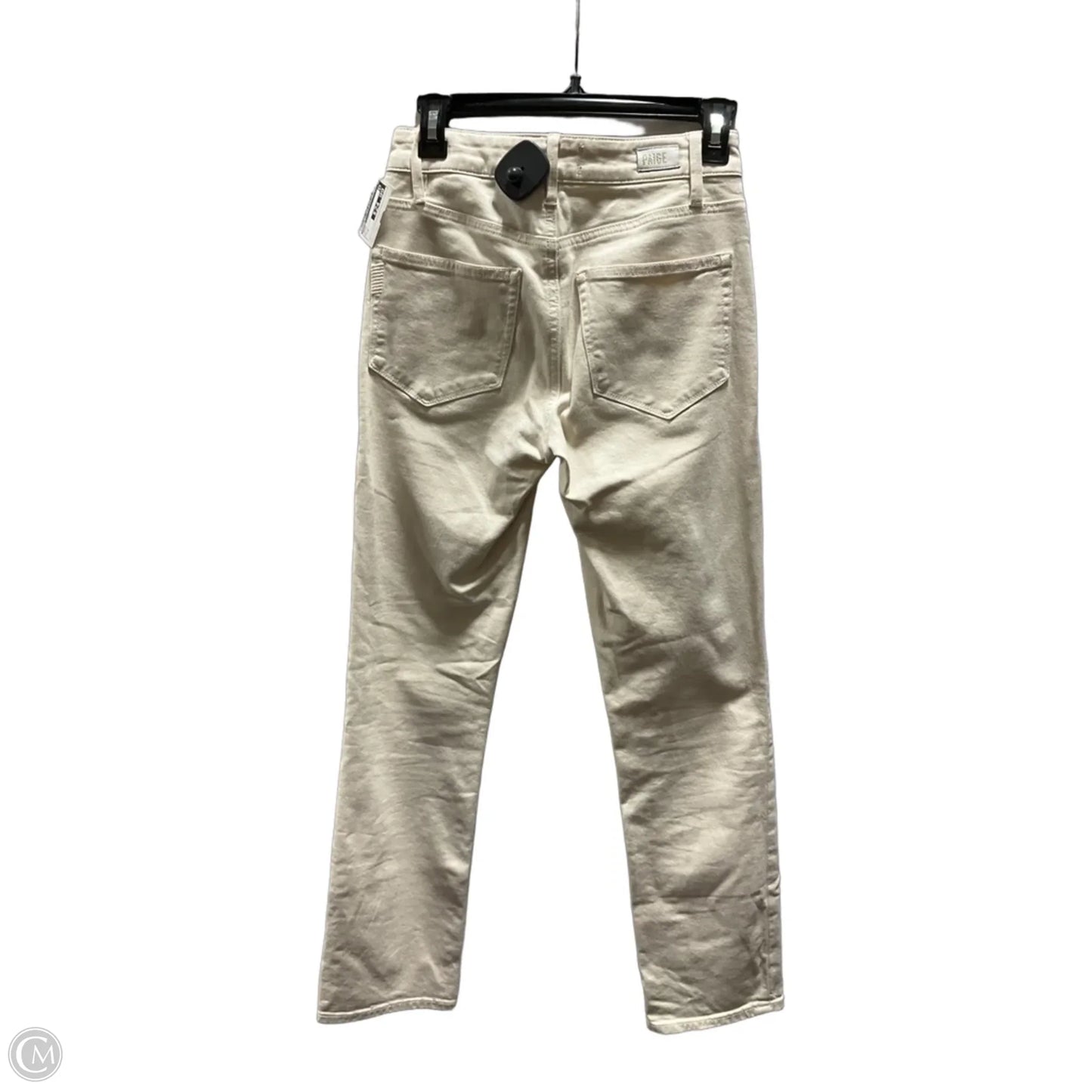 Jeans Skinny By Paige In Cream, Size: 2