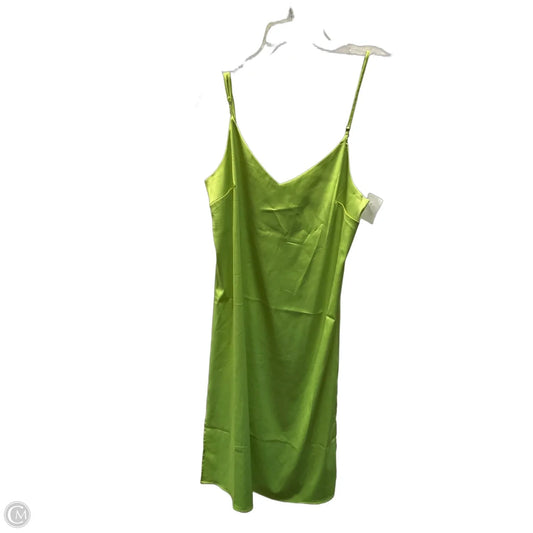 Dress Casual Midi By The Drop In Green, Size: S