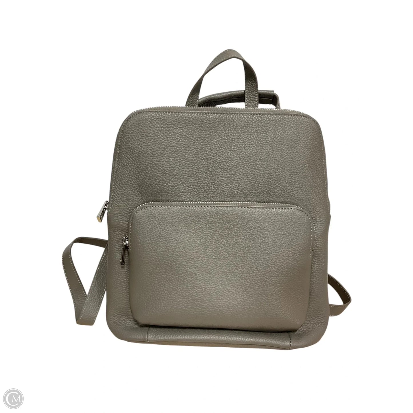 Backpack Leather By Quince, Size: Large