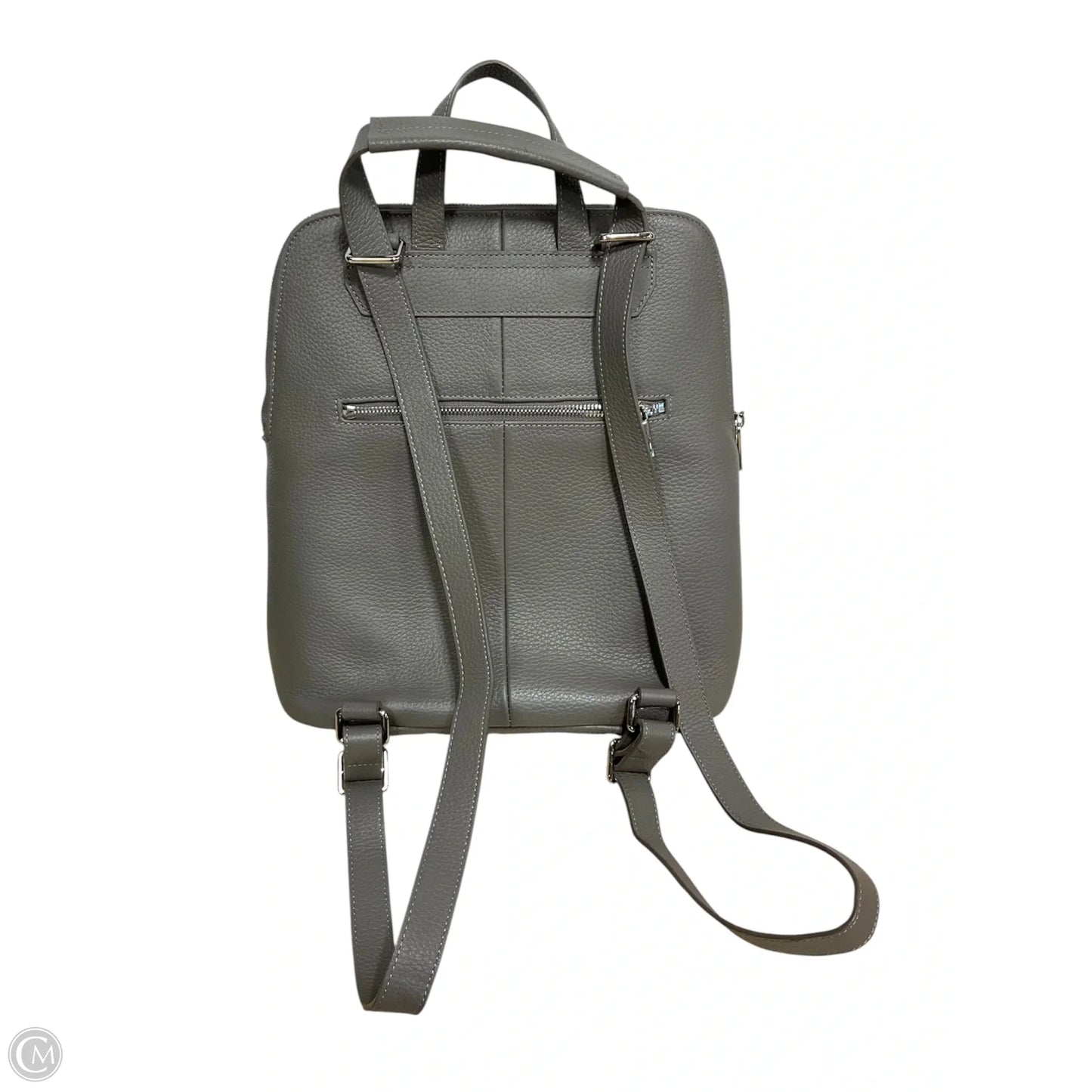 Backpack Leather By Quince, Size: Large