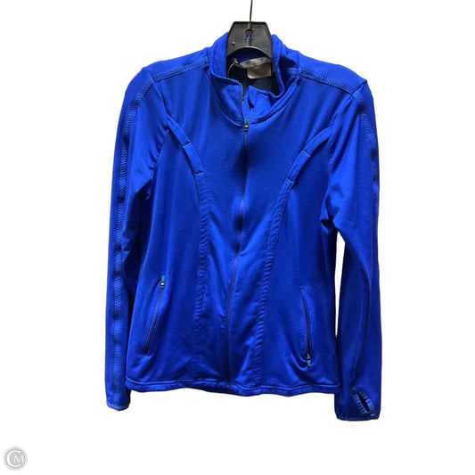 Athletic Jacket By Athleta In Blue, Size: M