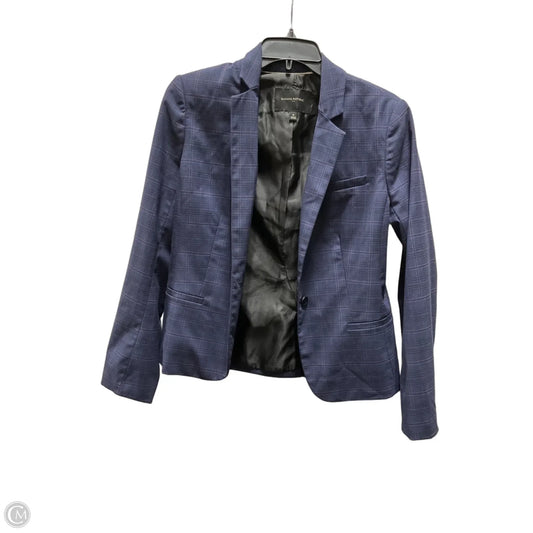 Blazer By Banana Republic In Blue & Purple, Size: 6