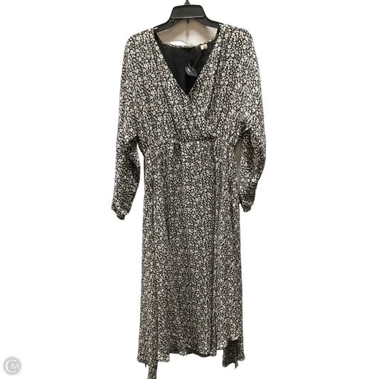 Dress Casual Maxi By Elie Tahari In Black & Cream, Size: M