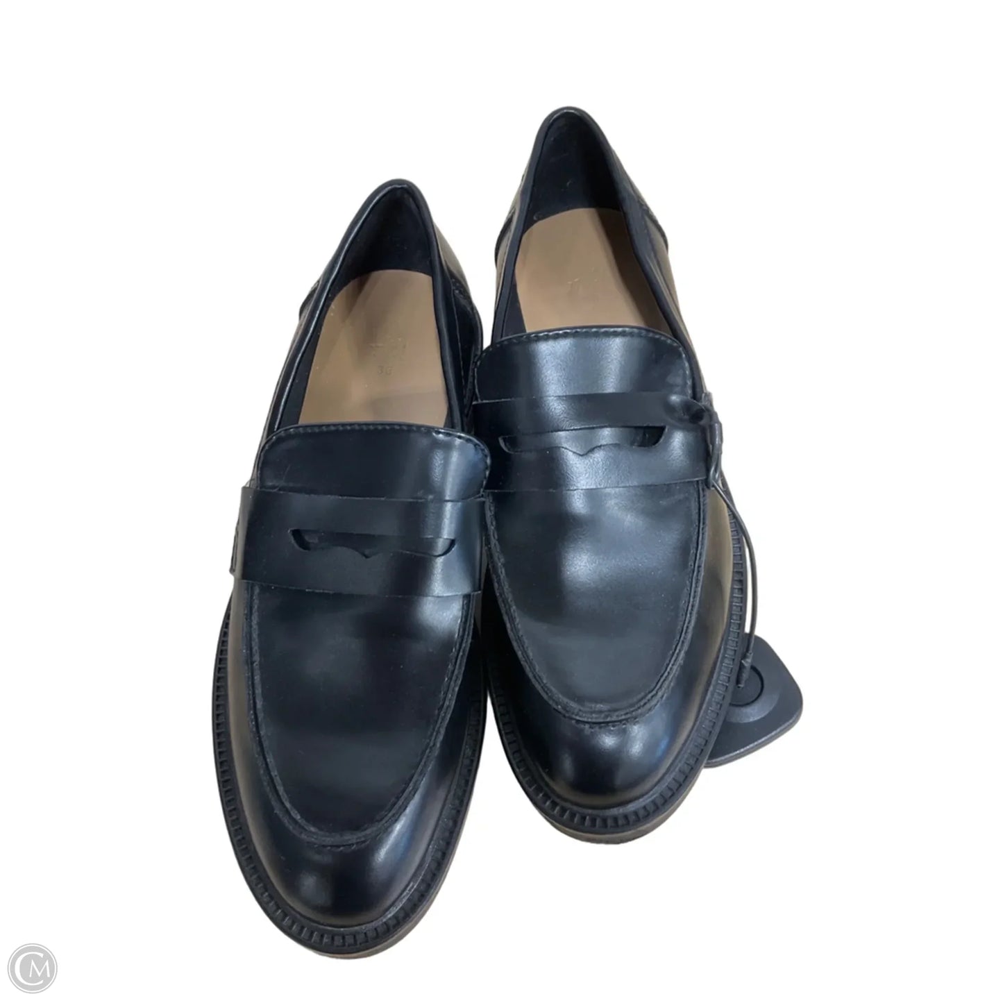Shoes Flats By H&m In Black, Size: 6