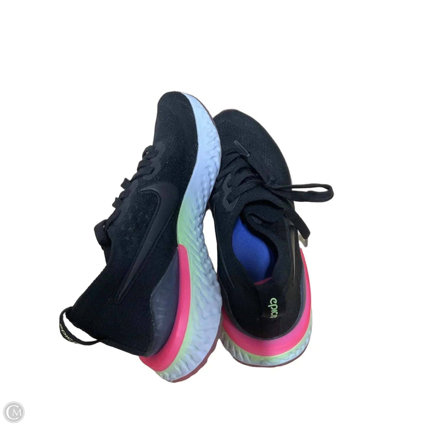 Shoes Athletic By Nike In Black, Size: 8