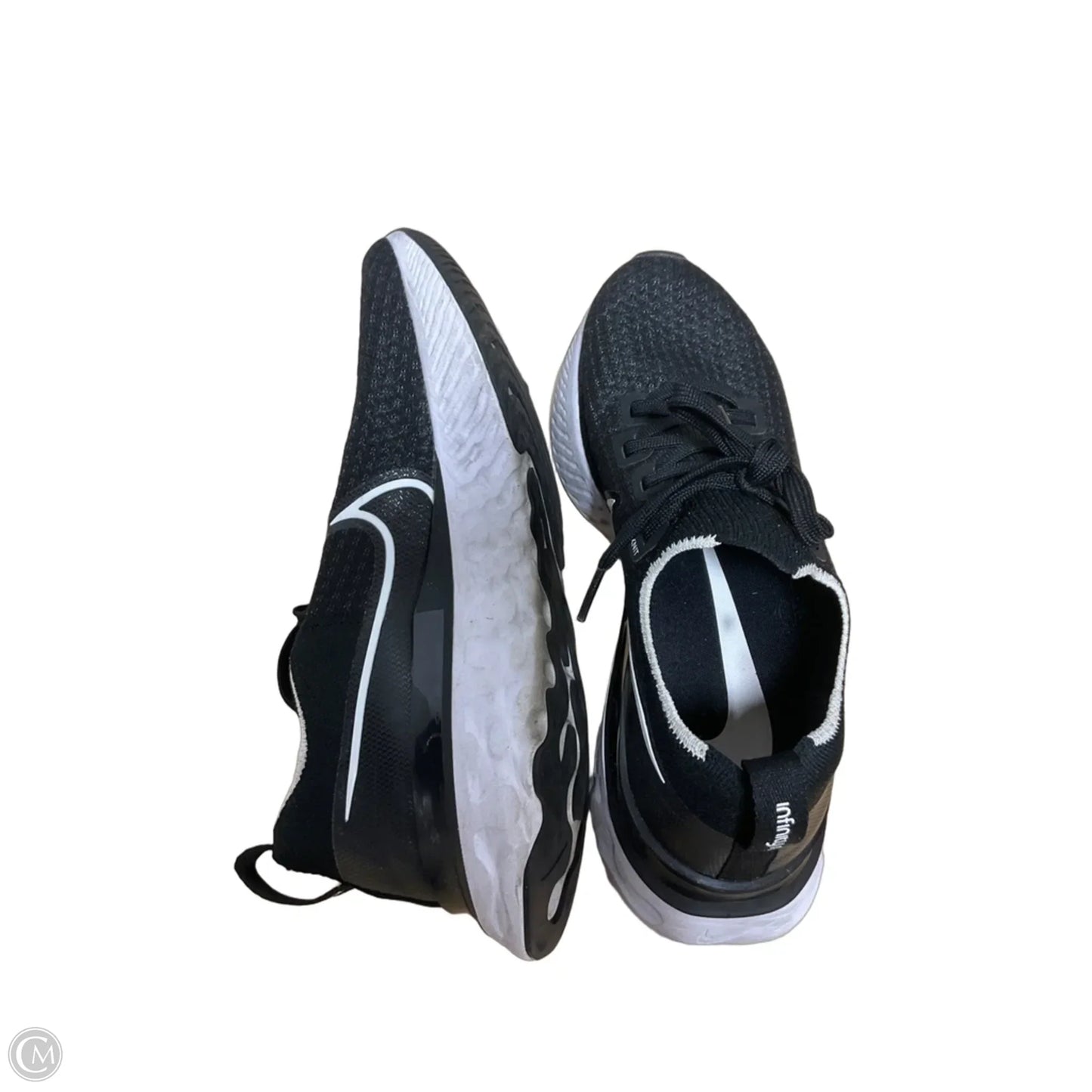 Shoes Athletic By Nike In Black, Size: 8