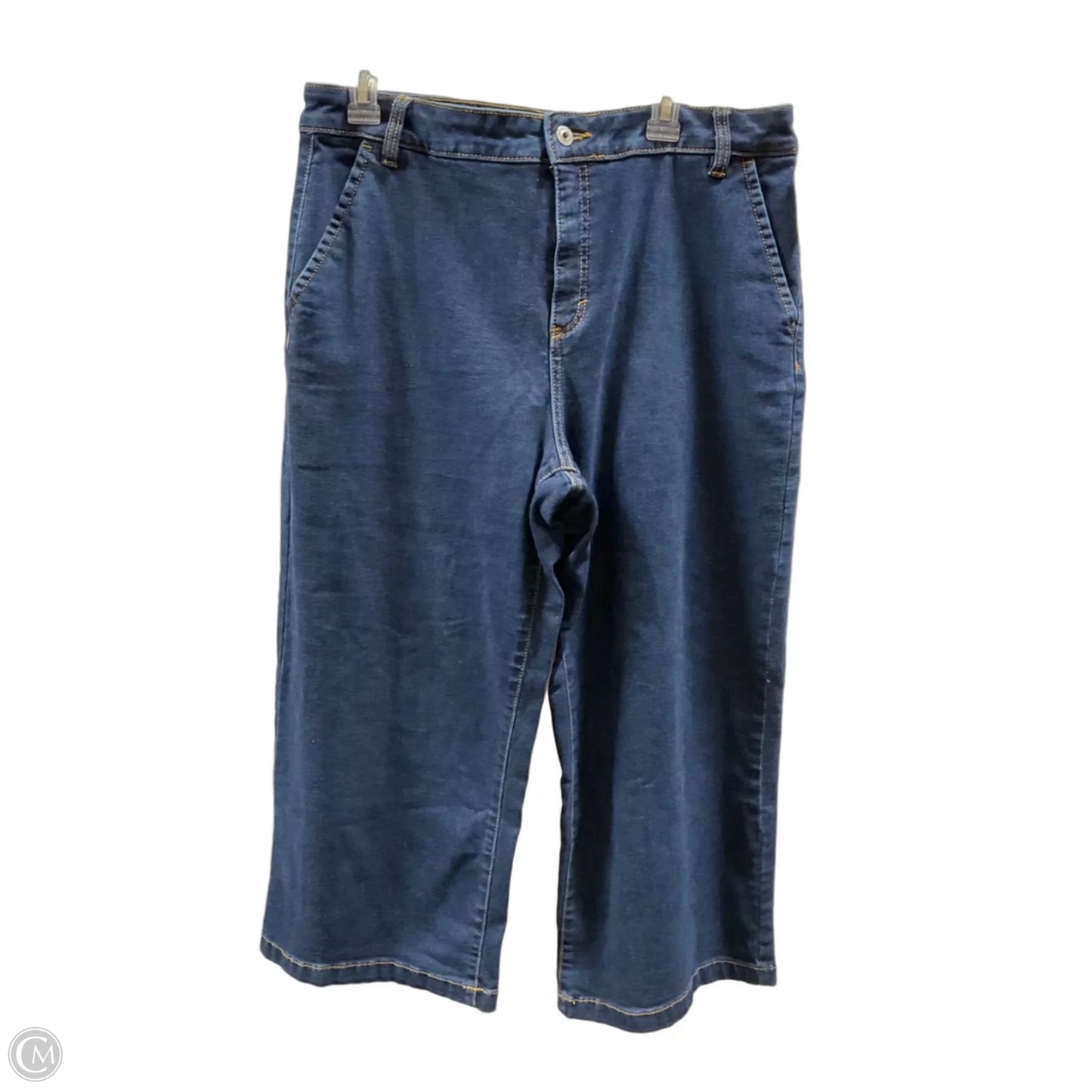 Jeans Cropped By Style And Company In Blue, Size: 16