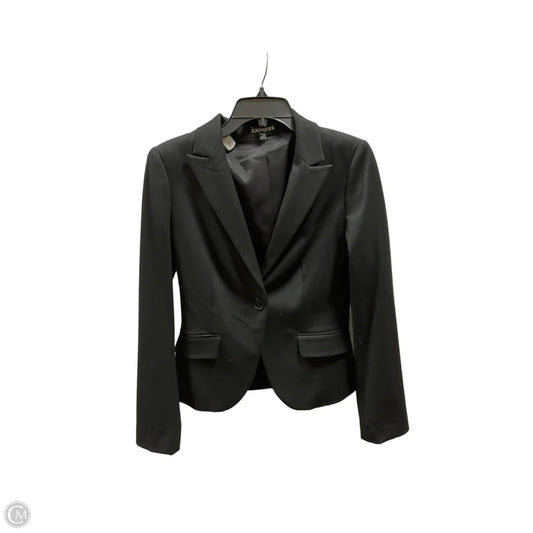 Blazer By Express In Black, Size: 2