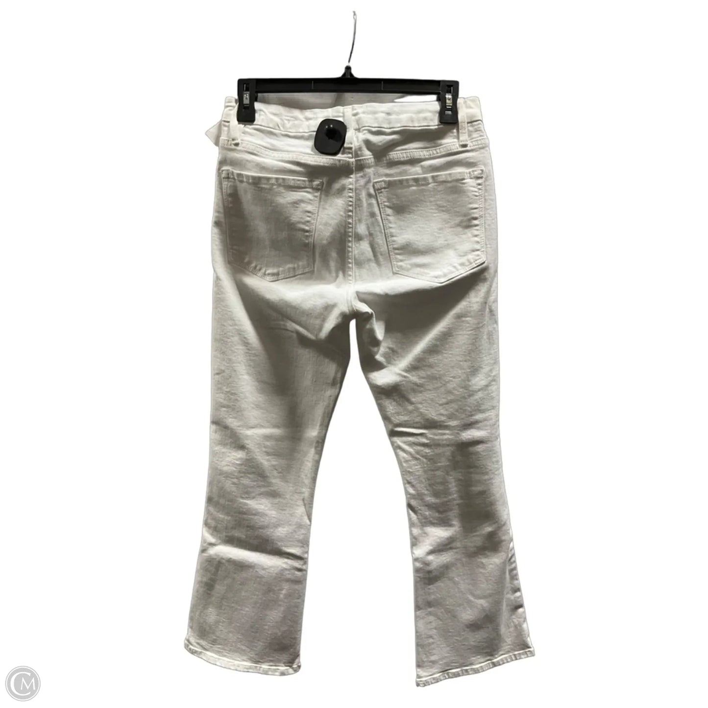 Jeans Boot Cut By Frame In White, Size: 4