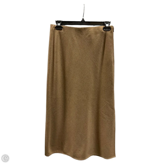 Skirt Midi By Vince In Tan, Size: 2